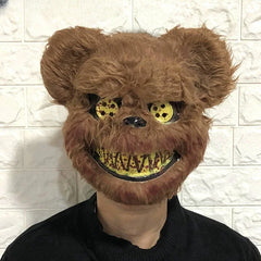 Scary Rabbit and Bear Costume Masks