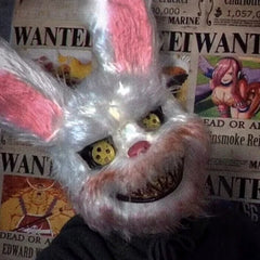 Scary Rabbit and Bear Costume Masks