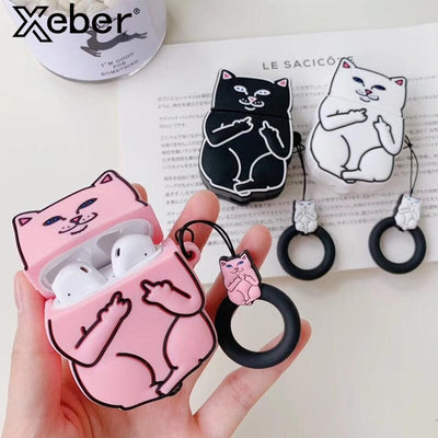 AirPods Case Cartoon Cat