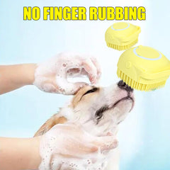 Dog Bath Brush Cute 