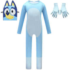 Kids Bluey and Bingo Halloween Costume set