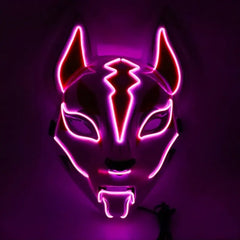 Light up mask pink

