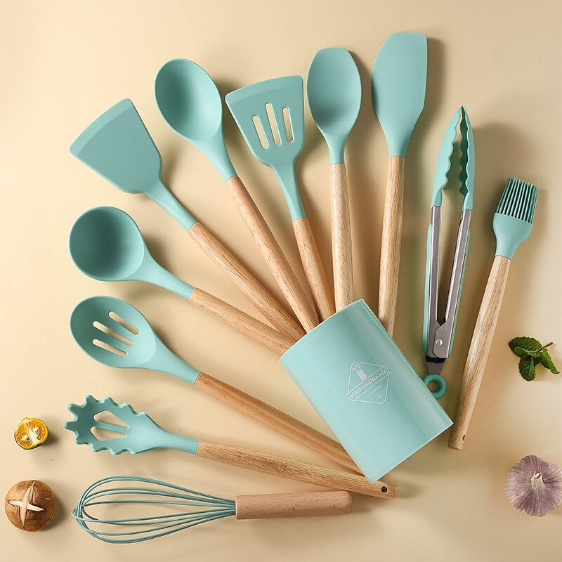 Nonstick cooking utensils 
