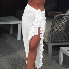 Beach Sarong Wrap Dress Chiffon