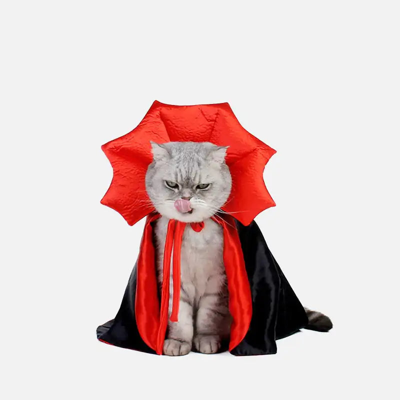 Vampire Cloak Pet Costume
SKU
14:29#Red	