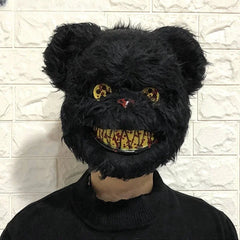 Scary Rabbit and Bear Costume Masks