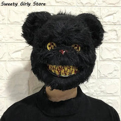 Scary Rabbit and Bear Costume Masks